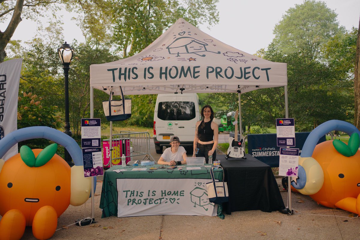 ThisIsHomeProj's tweet photo. april 21-27 is #NationalVolunteerWeek, and we wanted to take a second to say thank you to the organizations who joined us at the #BittersweetDaze tour last summer, providing safe spaces for our community. keep an eye out for those who will be joining us on Tour this June/July 🤍 https://t.co/jN2230bP66