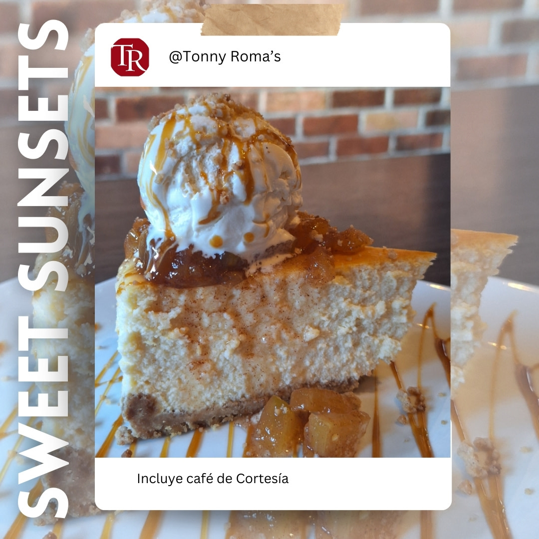 TonyRomas_SV's tweet photo. ¡Es hora del cafecito! 
Ven por tu postre favorito a cualquiera de nuestras dos sucursales, te van a encantar, puedes encontrarlos desde $2.99 🍰☕
Te esperamos:
Tony Roma's Metrocentro 2260-8400
Tony Roma's Zona Rosa 2298-5050 https://t.co/Z0GdCKQU5R