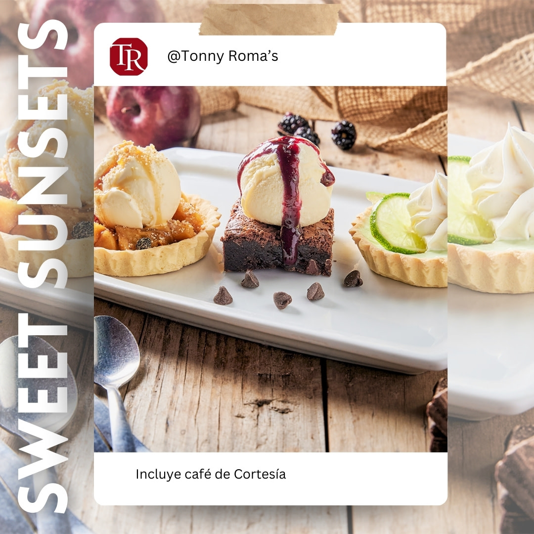 TonyRomas_SV's tweet photo. ¡Es hora del cafecito! 
Ven por tu postre favorito a cualquiera de nuestras dos sucursales, te van a encantar, puedes encontrarlos desde $2.99 🍰☕
Te esperamos:
Tony Roma's Metrocentro 2260-8400
Tony Roma's Zona Rosa 2298-5050 https://t.co/Z0GdCKQU5R