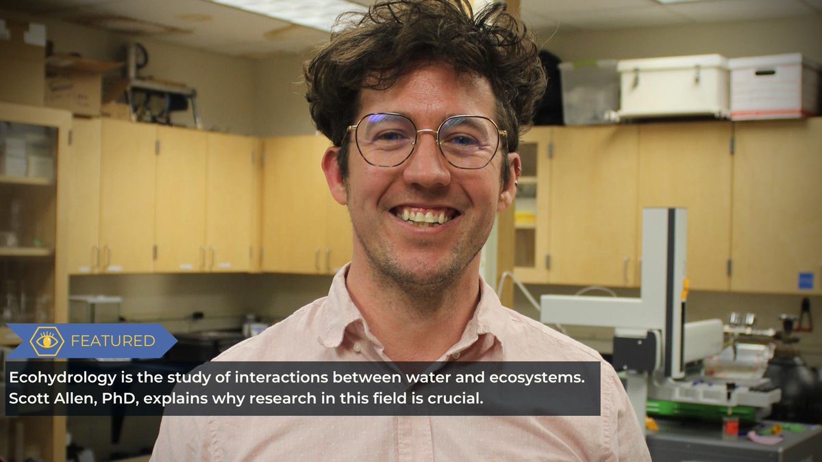 Scott Allen, PhD, of @NRESnevada speaks with Hitchcock Project about his research in ecohydrology. If you aren't learning about how water impacts the ecosystems around you – water you doing? 🌊 

Read more: hitchcockproject.org/meet-the-scien…

#WolfPackScience