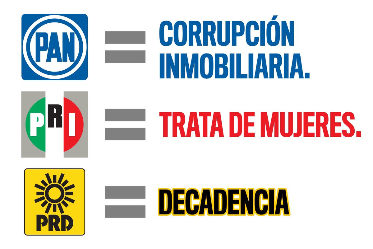 MarthaAvilaCDMX's tweet photo. La oposición es el camino a la corrupción, el clasismo y el racismo. ❌ https://t.co/KxHy39cZFw