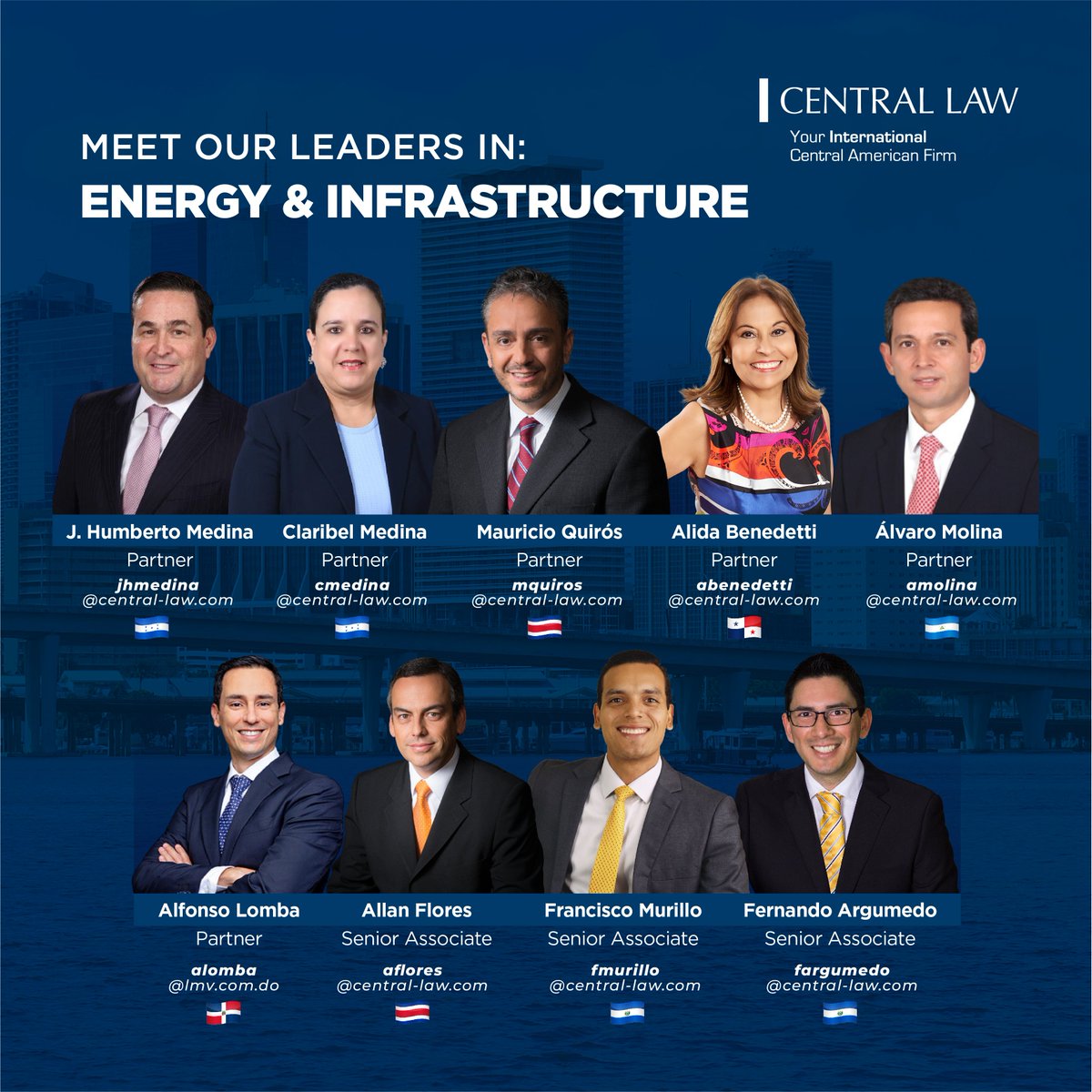 Meet our leaders in #Energy and #Infrastructure! 💡 With a wealth of expertise and a track record of success, our lawyers are equipped to navigate the complexities of the industry, ensuring your projects thrive. #LegalAdvice #IndustryExperts
