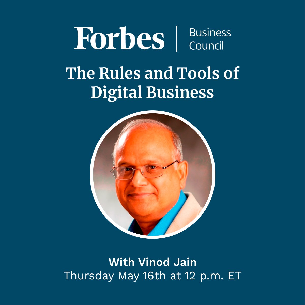 Join @reboot_business, an expert in digital and global business strategy, in this masterclass that is structured around the rules and tools of digital business. Thursday May 16th at 12PM ET | hubs.li/Q02tRK170 #DigitalStrategy #GlobalBusinessStrategy #DigitalBusiness