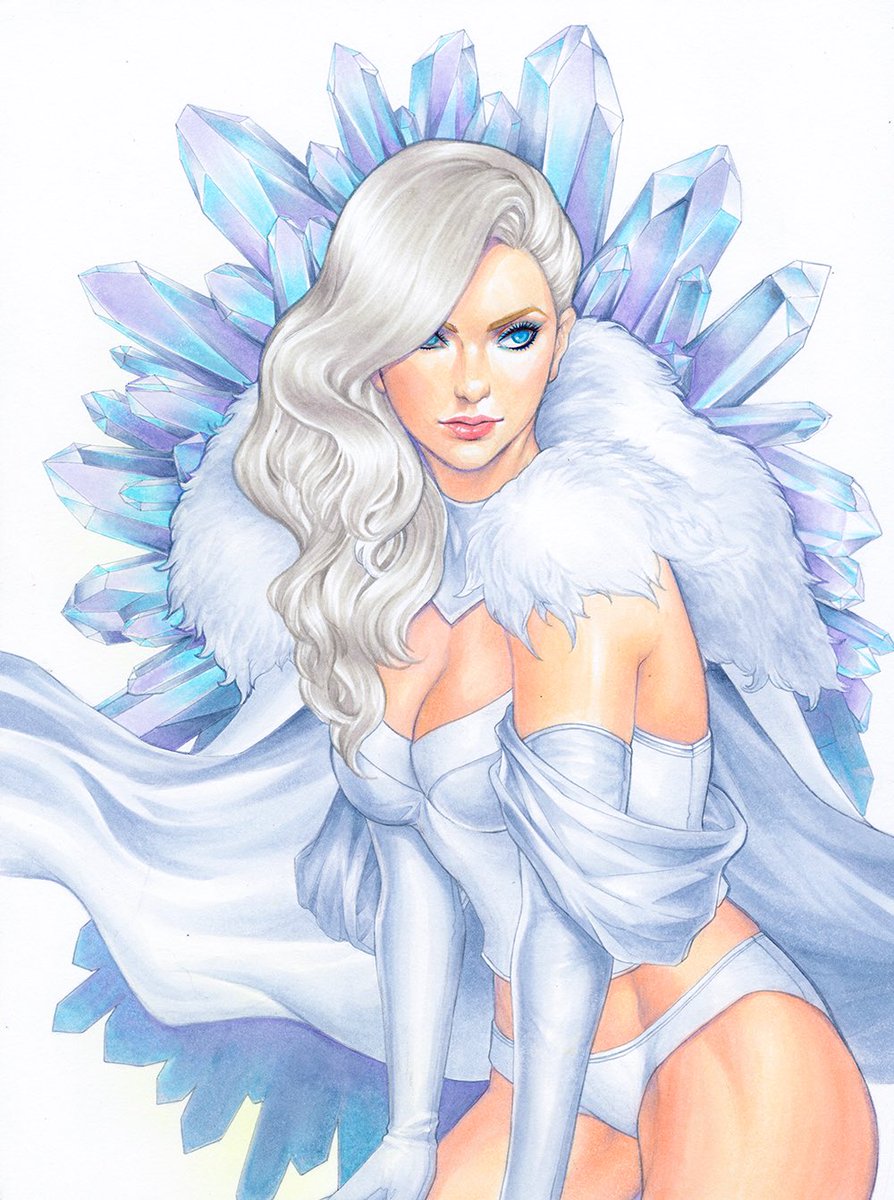 From the archives - Emma frost

Copic markers on 9x12 Bristol 
#xmen97