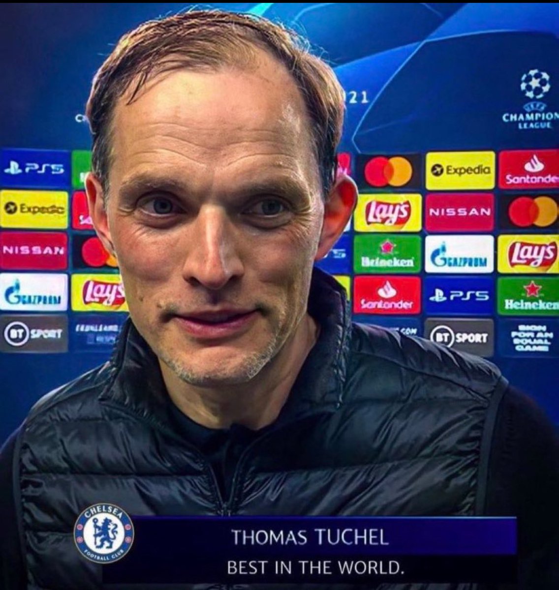 CfcPapi's tweet photo. @TTuchelofficial WE NEED EACH OTHER THOMAS https://t.co/GfeLTt9D5G