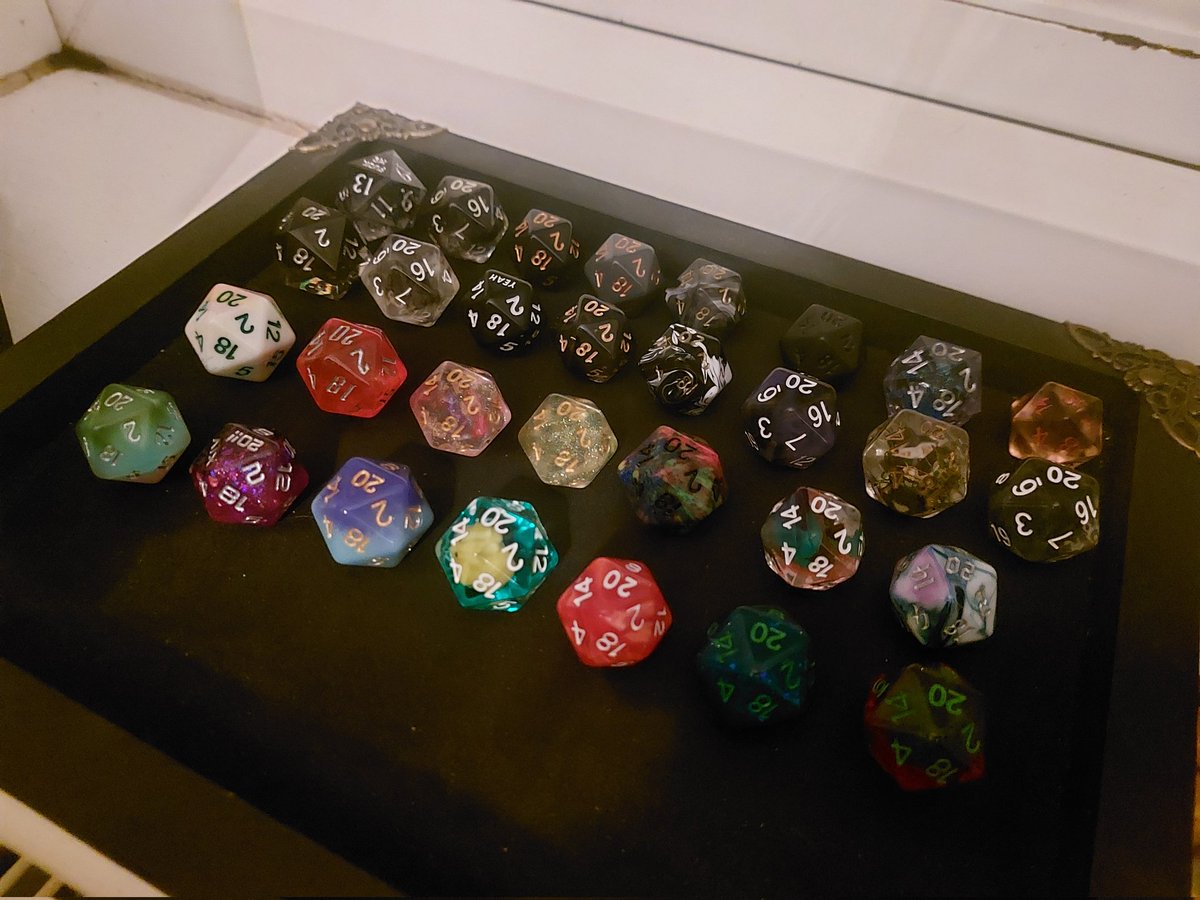 elru184's tweet photo. Sometimes, my dice just need to bathe in the moon when they've been performing poorly
#dnd #Dice #dicerituals #justdndthings https://t.co/2erMZJ8zt5