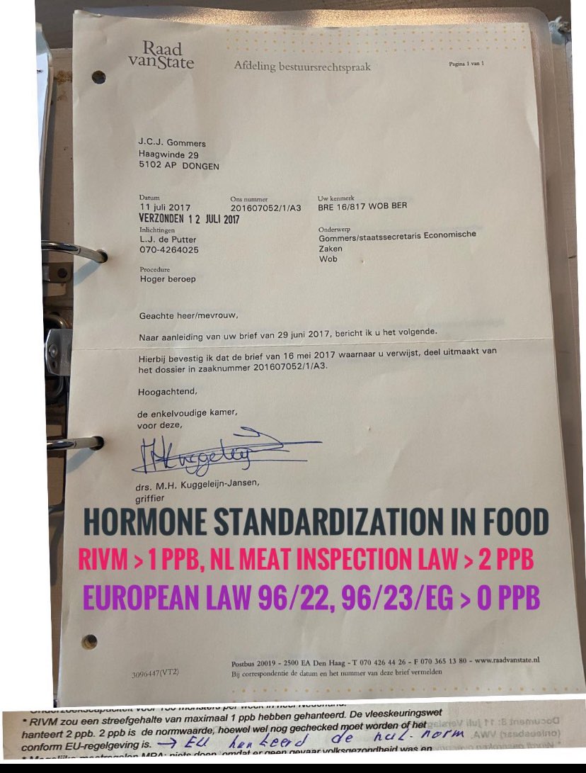 #Rivm WEIGERT naar #Wob hoorzitting te komen. #Boeren organisaties waar van der Plas werkzaam is bundelen krachten, ALS DERDE PARTIJ dat NIETS openbaar gemaakt mag worden.! Na 3 jaar bewijs dat Big Pharma Pfizer mRNA door vermengingen farmaceutische afval in veevoeder in ons