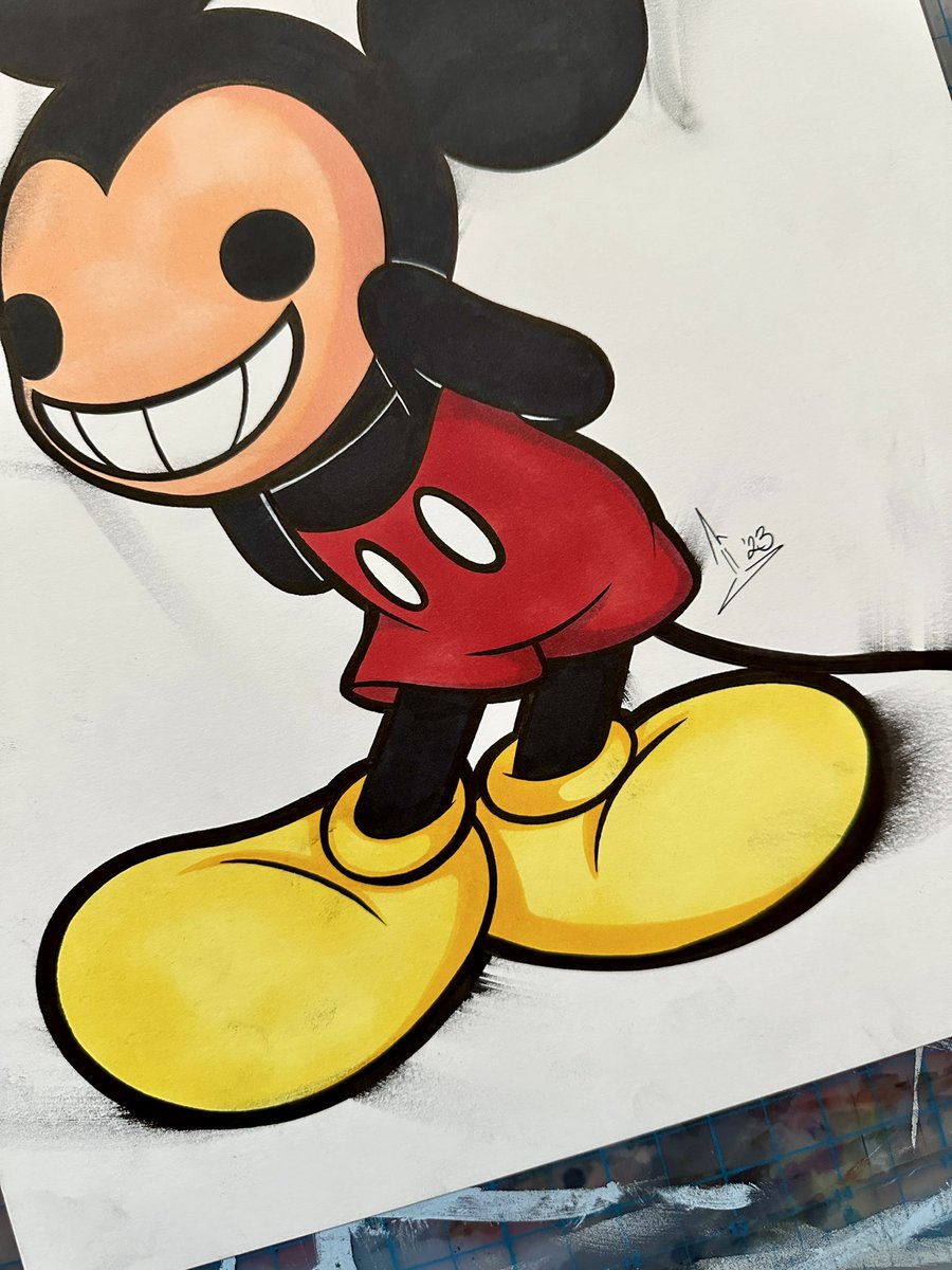 KekunFrog's tweet photo. “MICKEY MOUSE SMUDGE 2”
Marker &amp; ink on Bristol paper
Sized @ 11” x 14”

#kekunfrog #mikemoses #art #artwork #traditionalart #drawing #illustration #disney #mickeymouse https://t.co/9jsspmL2Eq