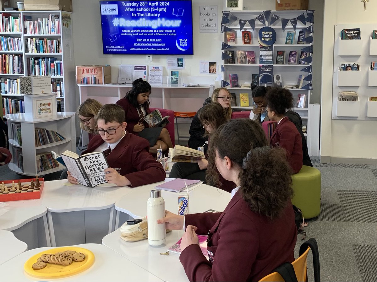 Blessed Hugh Faringdon Catholic School Library tweet media