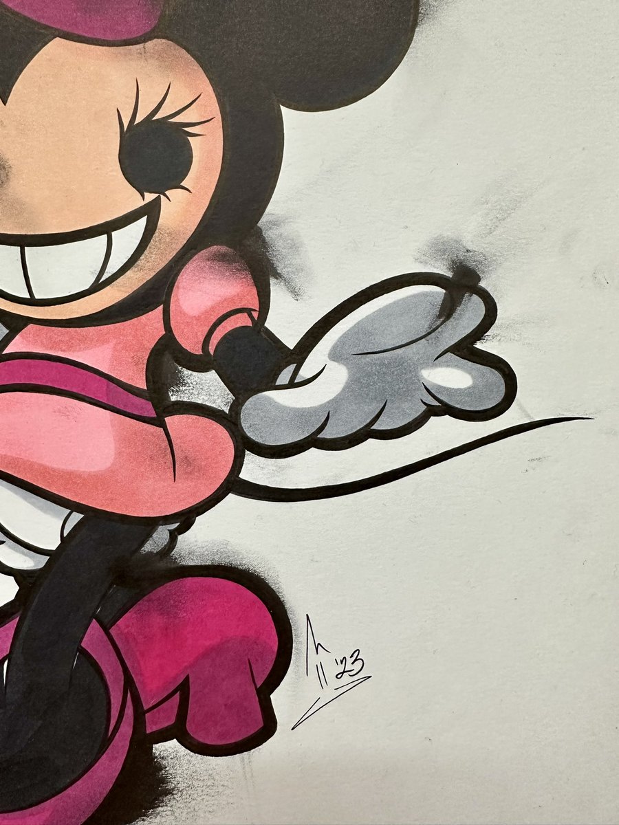 KekunFrog's tweet photo. “MINNIE MOUSE SMUDGE 1”
Marker &amp; ink on Bristol paper
Sized @ 11” x 14”

#kekunfrog #mikemoses #art #artwork #traditionalart #drawing #illustration #disney #minniemouse #minnie https://t.co/3V2GcClG8f