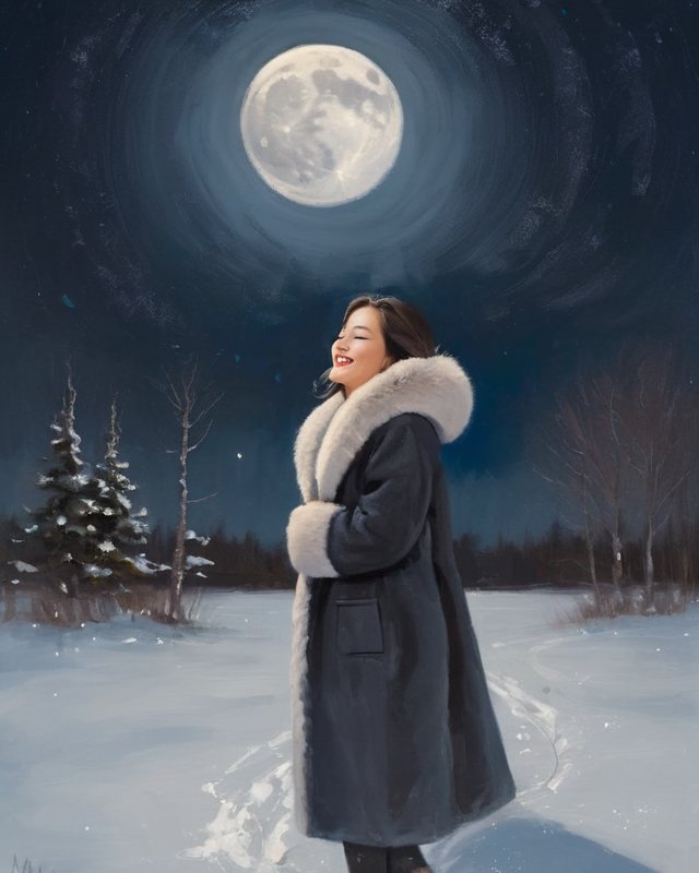 Good night everyone ✨️💤 May the full moon bring new beginnings 🌕