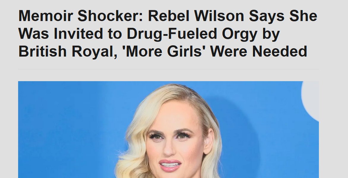 While I've never attended an orgy, I would assume that they will always have the need for 'more girls'. radaronline.com/p/rebel-wilson…