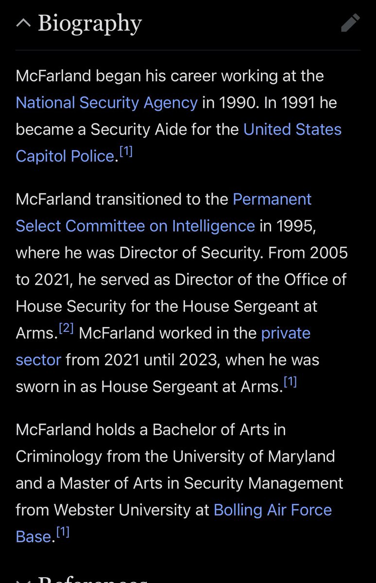 @RepThomasMassie Not surprised that the Sergeant at Arms is an intel agency deep state clown 🤡