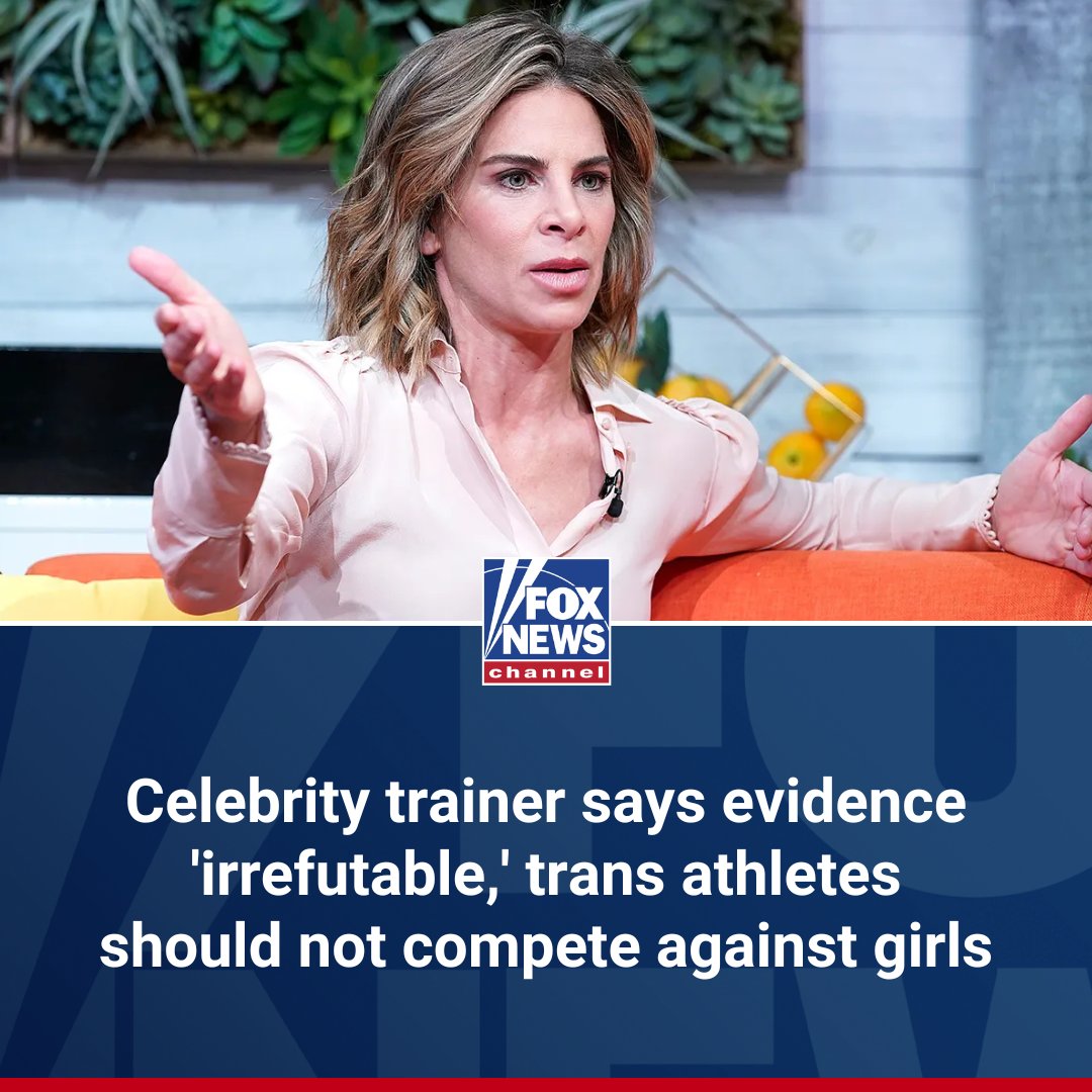 'FAIRNESS OVER INCLUSION': Jillian Michaels speaks out in favor of fairness in women's sports after a trans middle school athlete wins a girls' event. Why she says 'you've got to turn to the data': trib.al/9RuuFn5