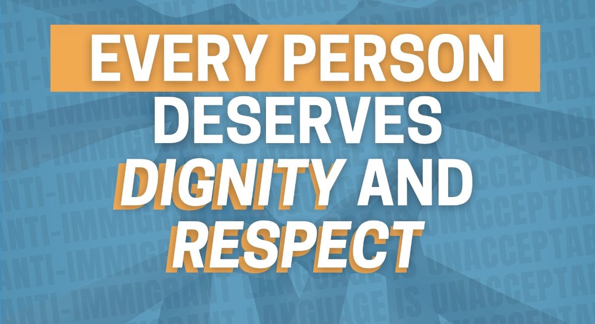 It's unacceptable that we stand by while others use dehumanizing language to describe immigrants.   150+ orgs including Tahirih call on leaders to take a stand against anti-immigrant rhetoric. #RespectImmigrants    Read the full letter! bit.ly/4aGI05U