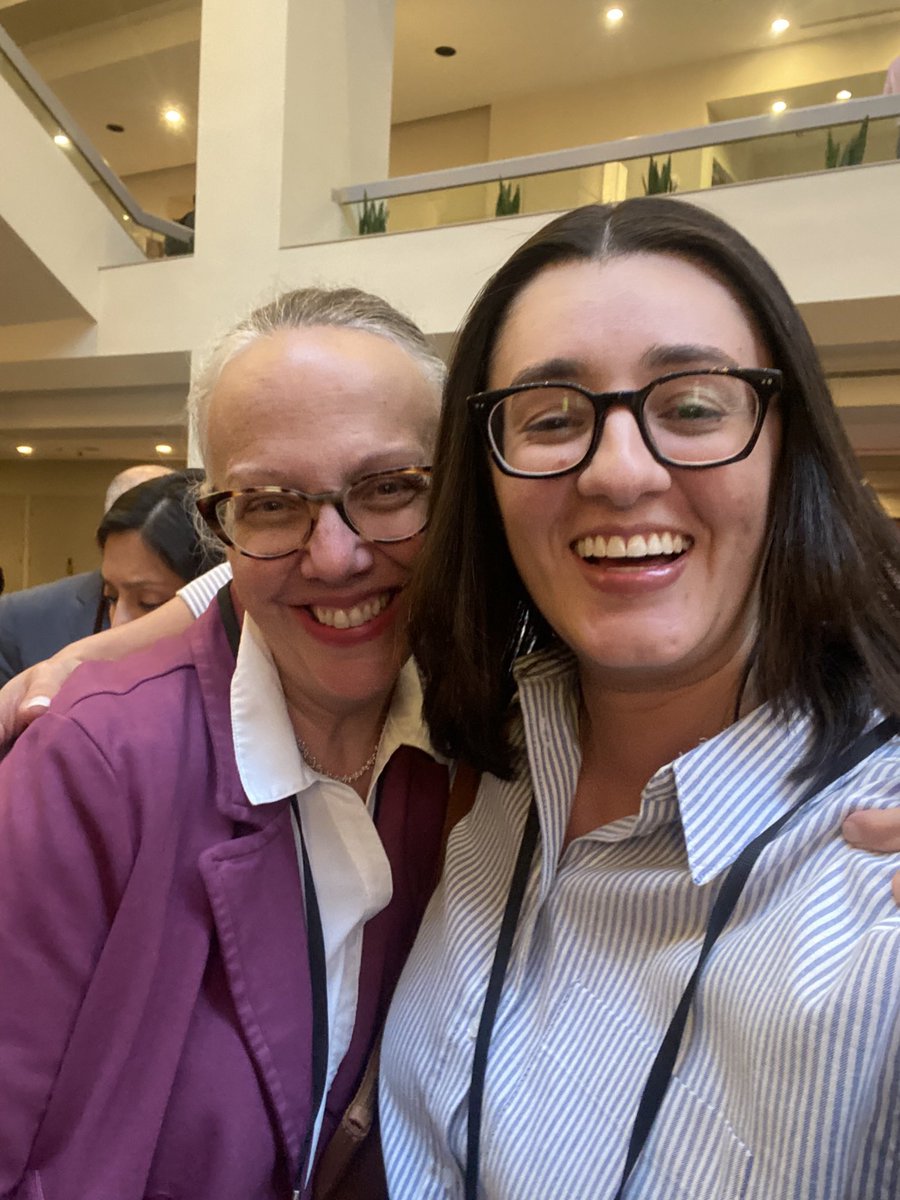 When you run into a favorite quintessential mentor at a conference &gt;&gt;&gt; @TraceyDechert #SEW2024 #ASE2024