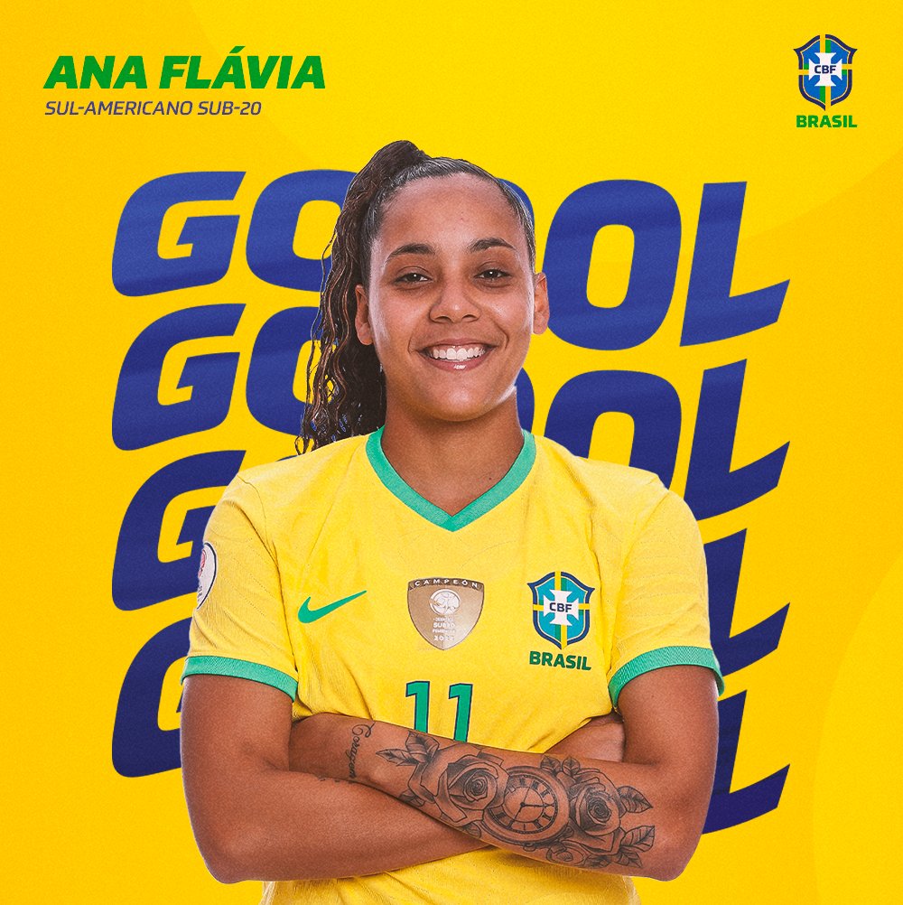SelecaoFeminina's tweet photo. 1° TEMPO - 47 min: GOOOOOOOOOOOOOOOOOOOOOOOOOOOOOOOOOOOOOOOOOOOOOOOOOOOOOOOOOOOOOOOL DO BRASIL! 

SÓ VALE GOL DE FORA DA ÁREA? ELA CRAVA! BELO CHUTE DA ANA FLÁVIA! VAMOOOOOOS!

🇧🇷 2x0 🇦🇷 | #SeleçãoFemininaSub20 #BRAxARG https://t.co/lpel8OY75S