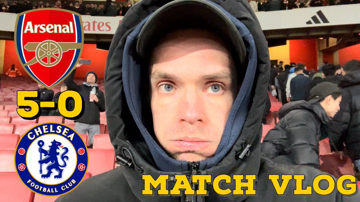 🚨Totally humiliated at the Emirates!! Make sure you check out the match vlog from an embarrassing evening for Chelsea👇 youtu.be/JpLm6hL1hN8?si… Smash the likes and subscribe. #CFC #Chelsea #ChelseaFC