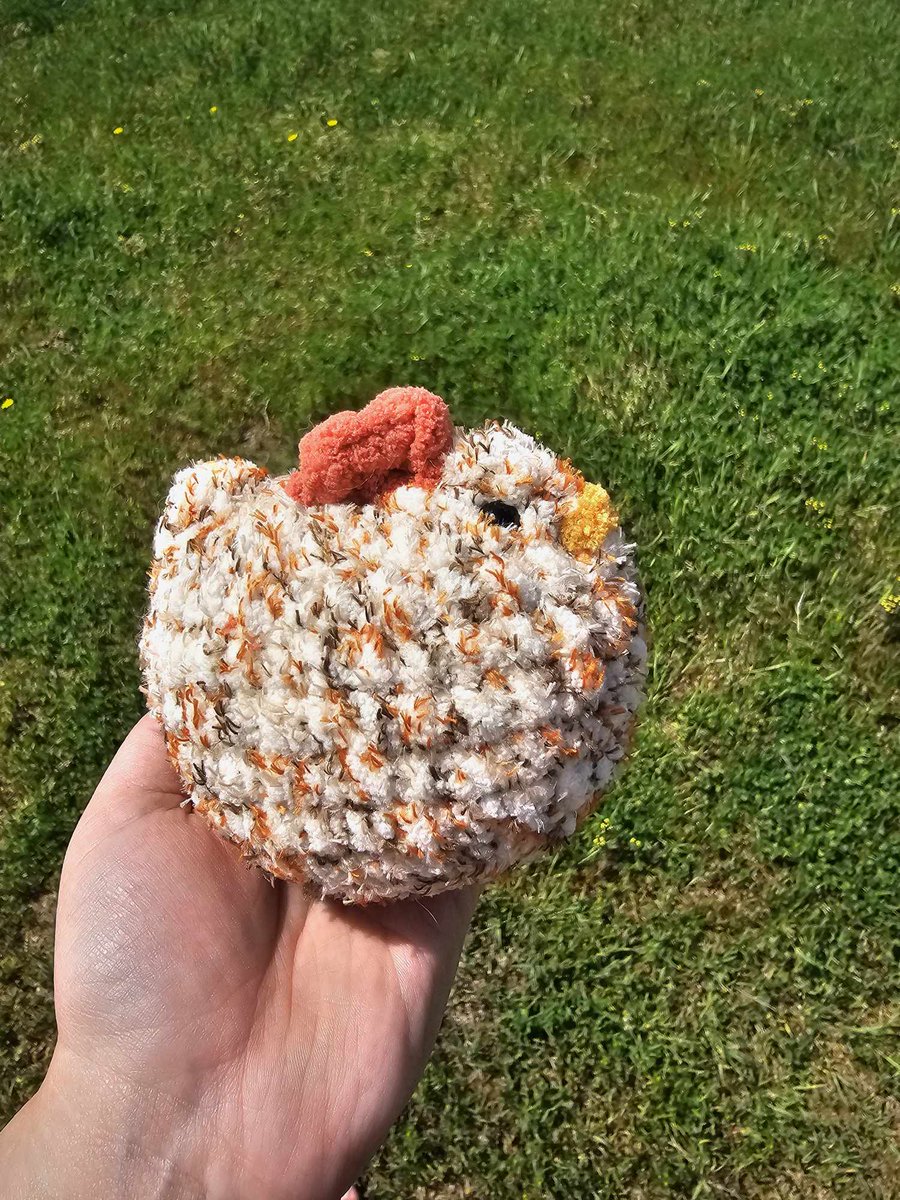Spooky_Lys's tweet photo. Okay I really love this one 

https://t.co/90B5TWCUrB

#crochet #art #EtsySeller #cute #chicken #farmlife https://t.co/791J62dZVh