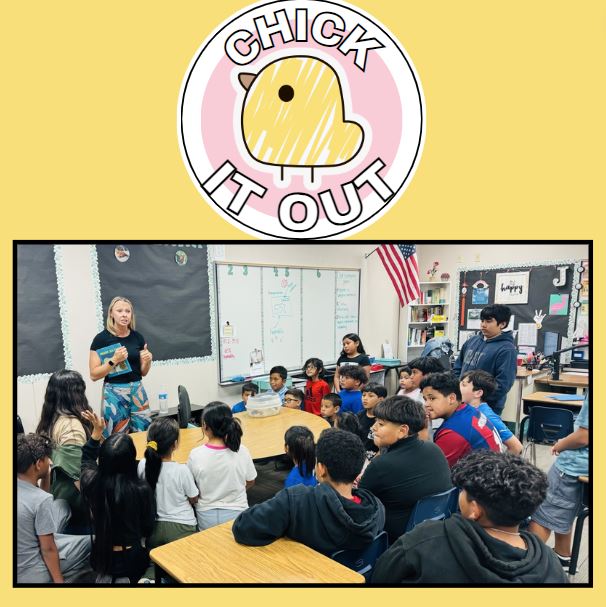 WE HAVE A BABY CHICK!!! 🐥 One of the ELD baby chicks hatched today and our students were excited 🐣 #WeAreChandlerUnified #bolognascorpions #ScorpionPride #stingenergy #bthespark #hatchingchick #eldclass