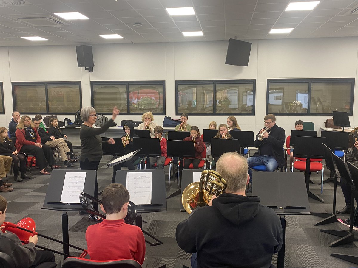 Shepherd Brass Band tweet media