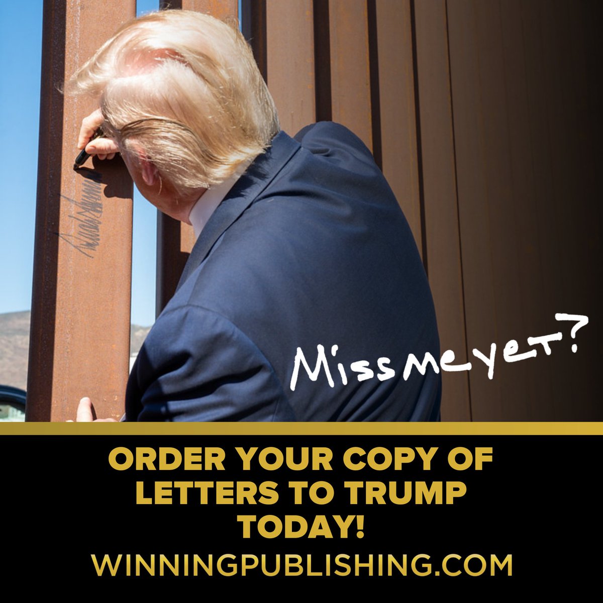 Get your copy of LETTERS TO TRUMP today at WINNINGPUBLISHING.com!