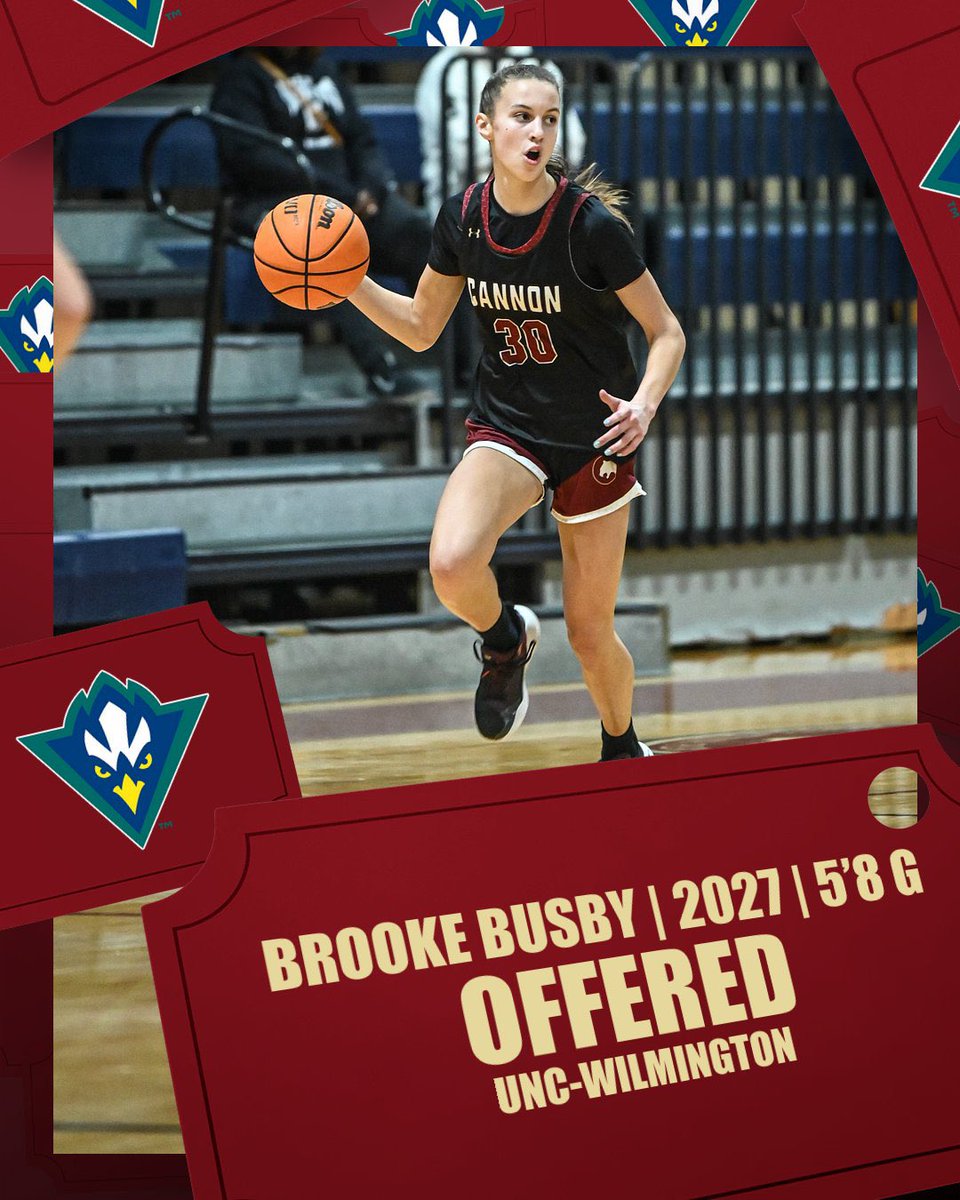 Big congrats to @BrookeBusby2027 for earning an offer from @UNCWwomenshoops ‼️ #LeaveALegacy #3D