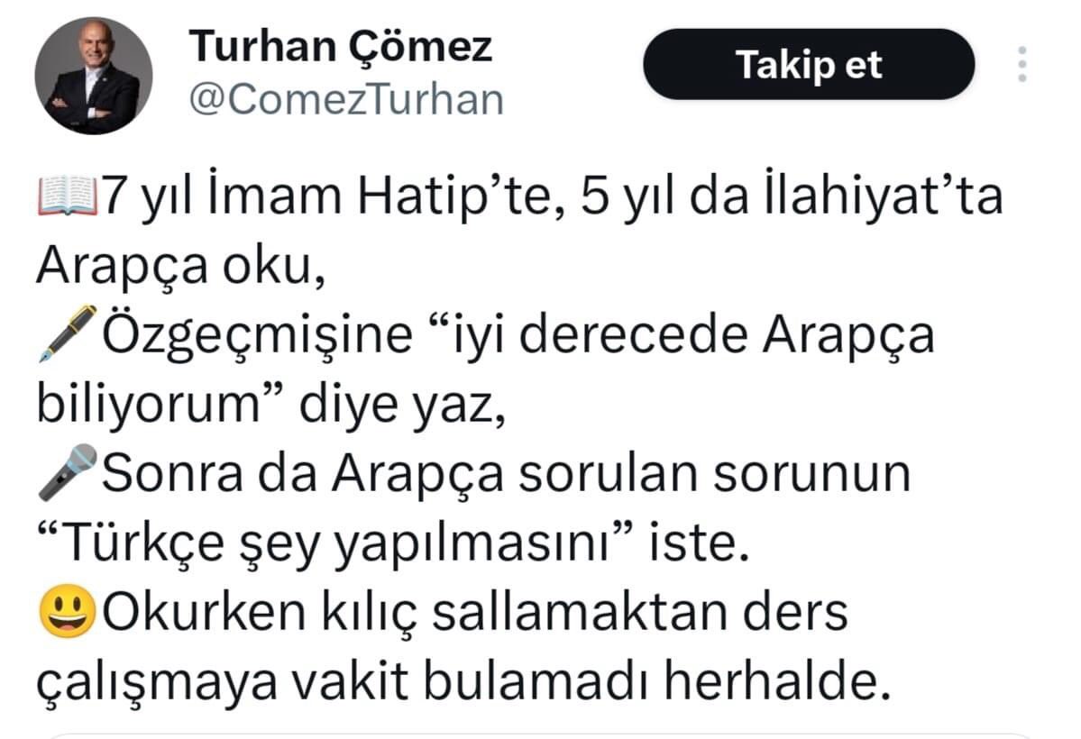 Eee nasıl #DİYANET gibi bir kurumun BAŞINDA.? HAYRET misiniz YA😀🙈 Adam ARAPÇA bilmiyor…?🙈 O’zaman neymiş BİLİNÇLİ yapılıyor HER ŞEY 🤔 Hesap VERECEKSİNİZ🇹🇷 #23NisanKutluOlsun