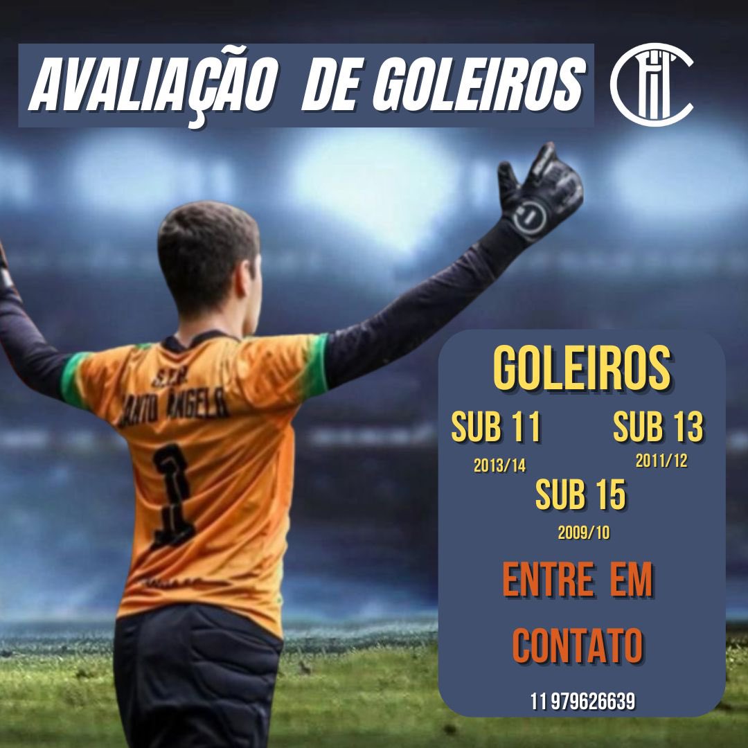 Avaliação
Paulista Cup e Copa Buh

Informações: 
(11) 979626639