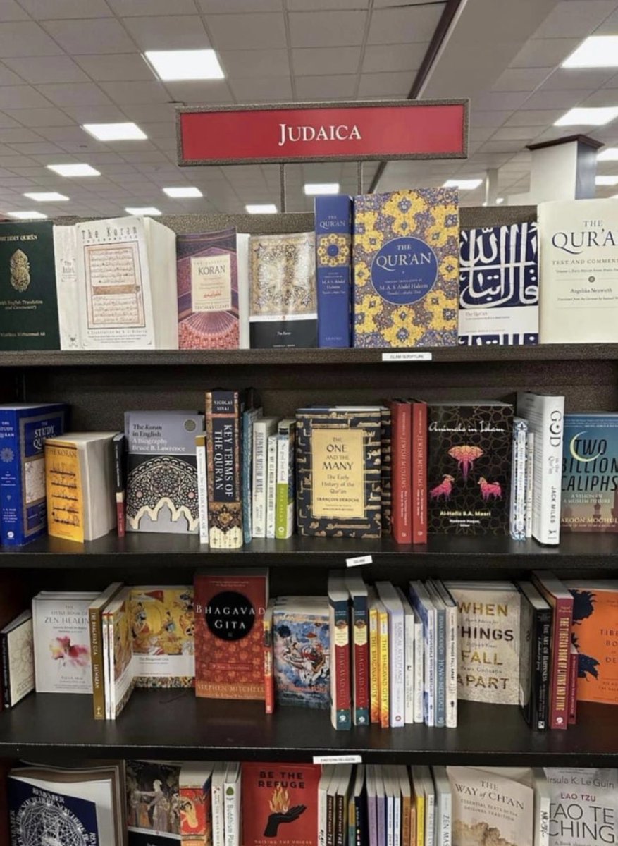 Ever wonder what the “Judaica” section at the official UPenn bookstore looks like? Take a look… Notice anything funny about it? Maybe the fact that not a single book is about anything related to Judaism. What is happening at the Ivy League is nothing shy of a dystopian society.