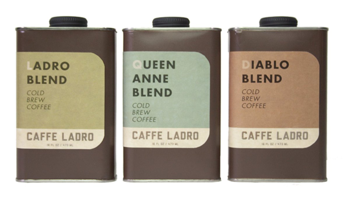 HeyPatrickSup's tweet photo. @domesticetch I’m pretty sure this is demonstrably false, but I take personal credit for the oil can trend because of this coffee packaging project I did in a college class in 2014 https://t.co/hSxbcaj7Xi