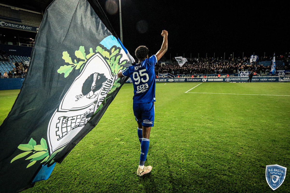 SCBastia's tweet photo. Tamanta gioia 😍 🔥 📸 #SCBUSC https://t.co/81m6MPKTRm