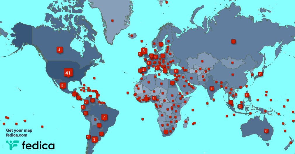 Special thank you to my 3118 new followers from USA, UK., Mexico, and more last week. fedica.com/!crockpics