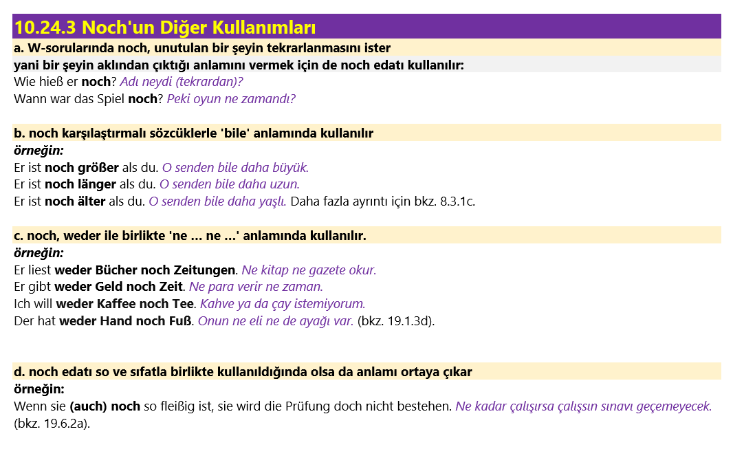 10.24.3 Noch'un Diğer Kullanımları