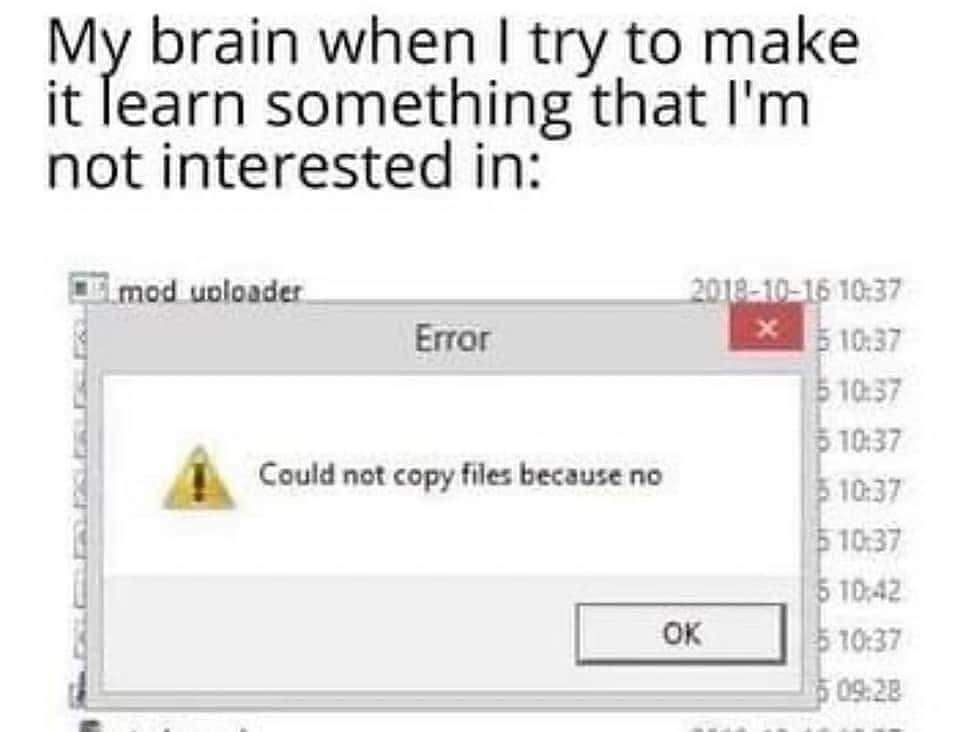 An adhd superpower.  #meh #nothankyou