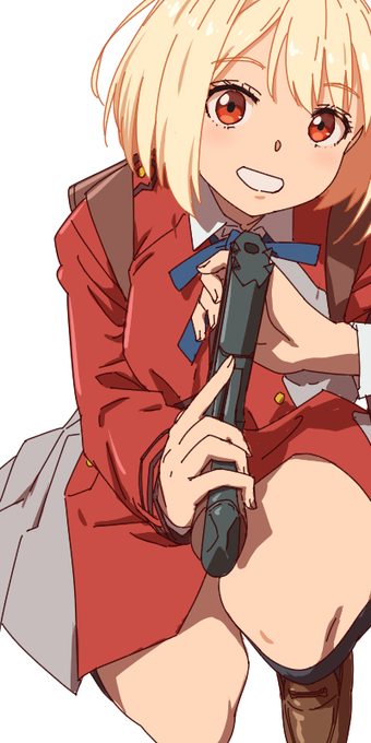 金髪続いているので千束 