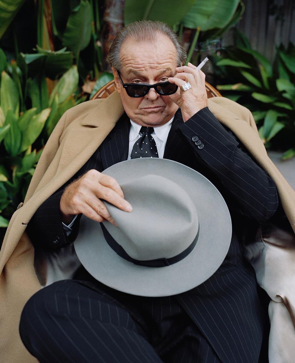 FilmsMap's tweet image. The one and only Jack Nicholson 👑✨
Drop below some of his best performances. 💬 

📸: Lorenzo Agius, 2007.