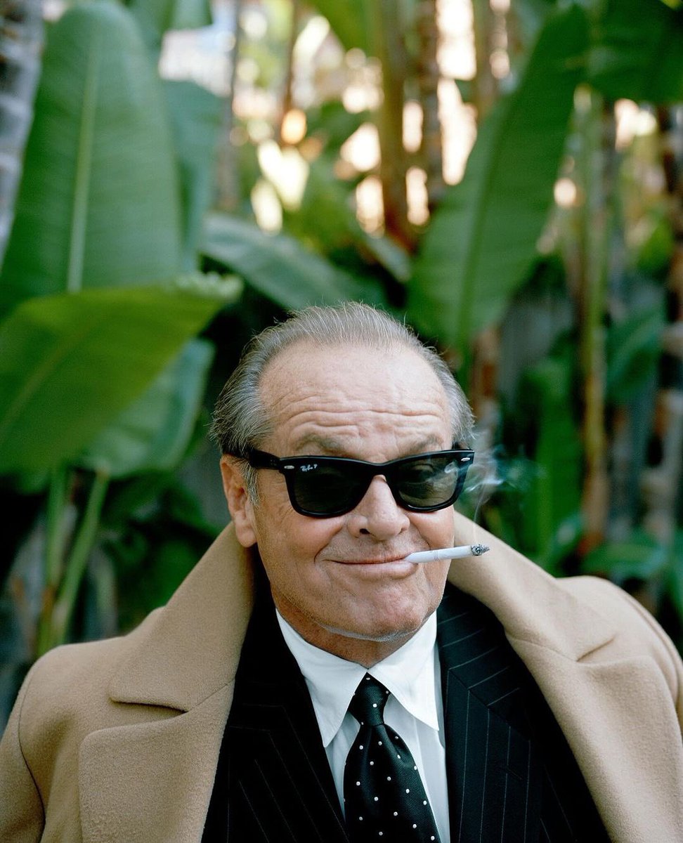 FilmsMap's tweet image. The one and only Jack Nicholson 👑✨
Drop below some of his best performances. 💬 

📸: Lorenzo Agius, 2007.