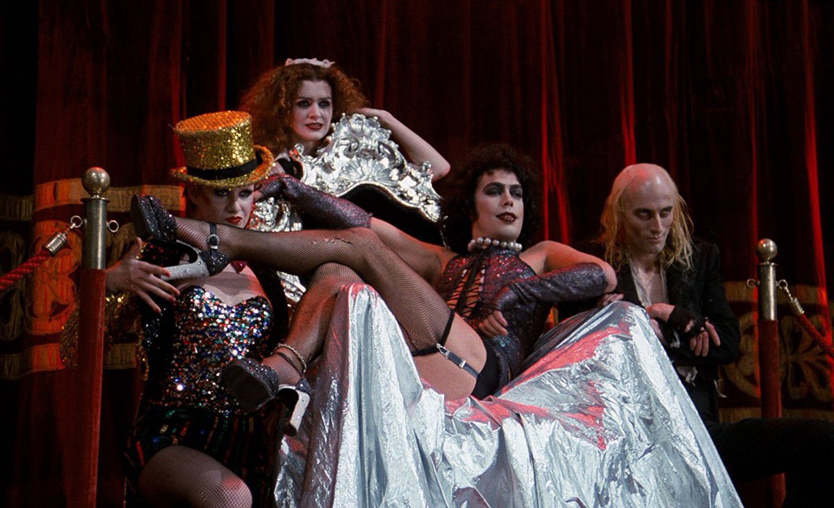 horrorsthetics's tweet photo. THE ROCKY HORROR PICTURE SHOW (1975) https://t.co/CnAMGxalOo