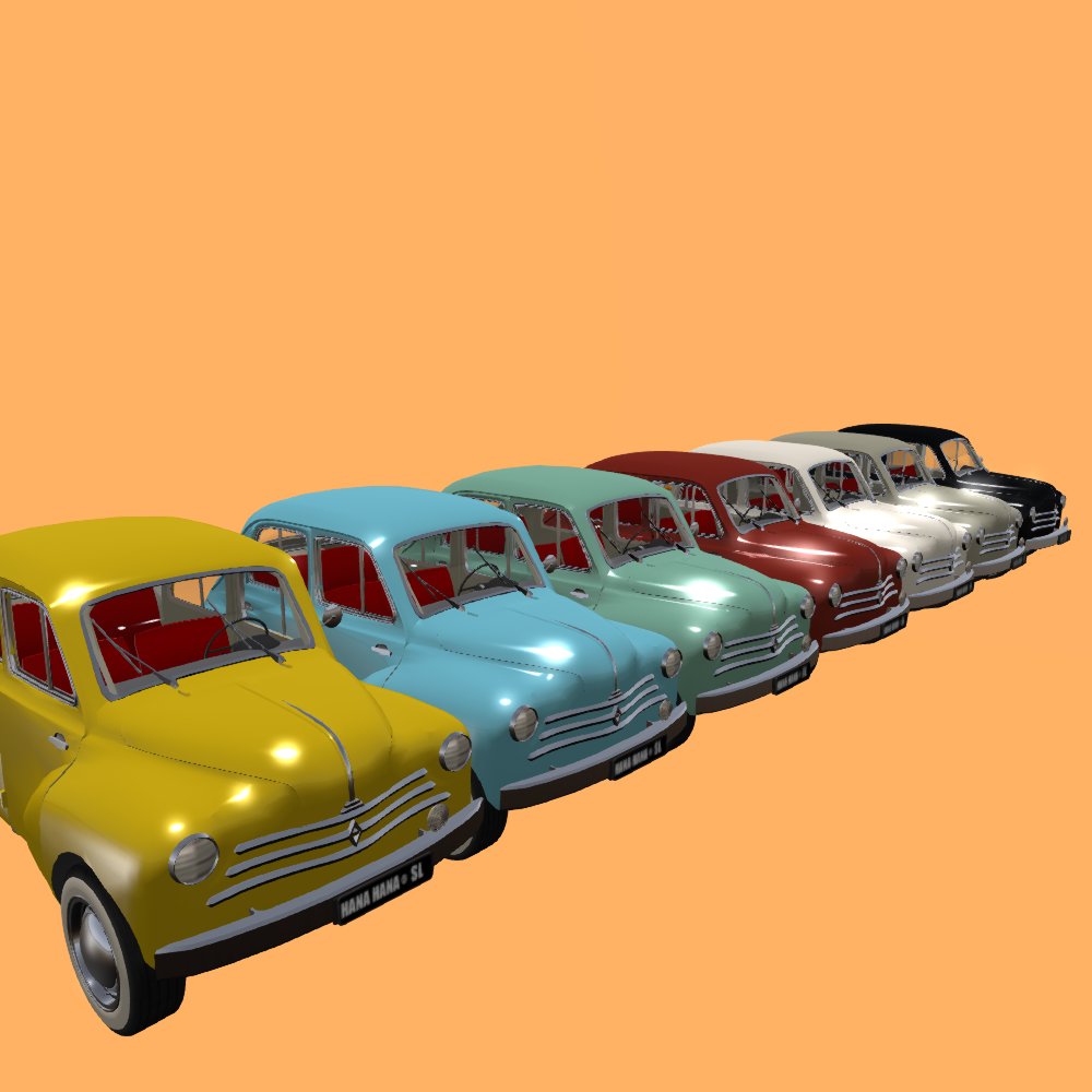 Hanahana_Hax's tweet photo. #workshopHANAHANA より新車のお知らせです
#ルノー #4CV です
日本でも昭和３０年代にライセンス生産されてたモデルです。
今回はアーバンコースでより走りやすい設定にしました
6色変更可　街乗り、サーキット用２種同梱です

https://t.co/Wh35pfPZZk
https://t.co/kc2boNuGhB https://t.co/FO7a4O9gQL