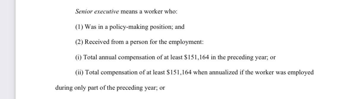 The FTC’s ban on non-competes announced today exempts Senior Executives with an existing non-compete who make at least $151,164 a year and who are “in a policy making position.” For college sports fans, that raises the question whether the ban applies to head coaches. I think so.