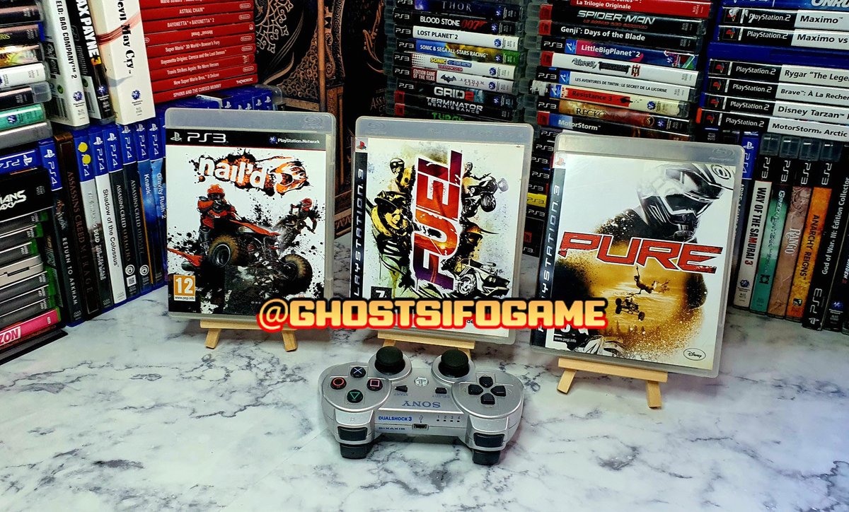sifgameinfinity's tweet photo. صدرت سوني #motorstorm سنة 2007
كانت مبهرة تقنيا بالاضافة الى المتعة في gameplay
وبعدها رأينا شركات اخرى قامت باصدار العاب السيارات
تنافس motorstorm وهي
🔸لعبة #pure
🔸لعبة #fuel
🔸لعبة #naild
العاب كانت ممتعة ولكن اختفى هذا النوع في الجيل 7 للأسف
my #collection game #ps3 https://t.co/4gxRhWn9rP