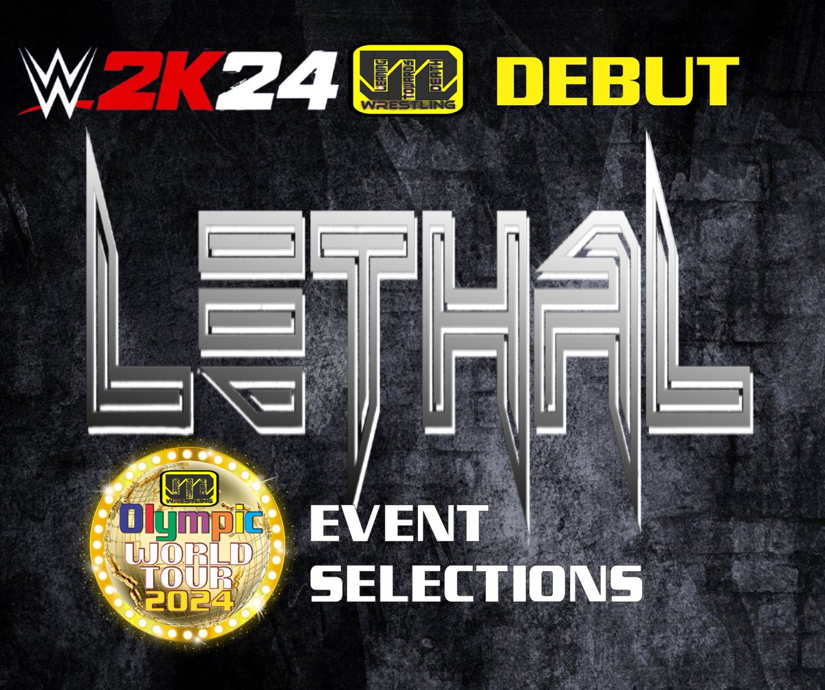 BlaiseMcCoyLTD's tweet photo. LIVE NOW! LTD #efed Digital Wrestling presents LETHAL. #WWE2K24 Official Debut Show. Upcoming Olympic World Tour event selections, premiere of NEW LTD Show theme song and FIGHTS!
https://t.co/wcDcTpItWe
#wrestling #wrestlinggame #simfed https://t.co/x2GcISwf68