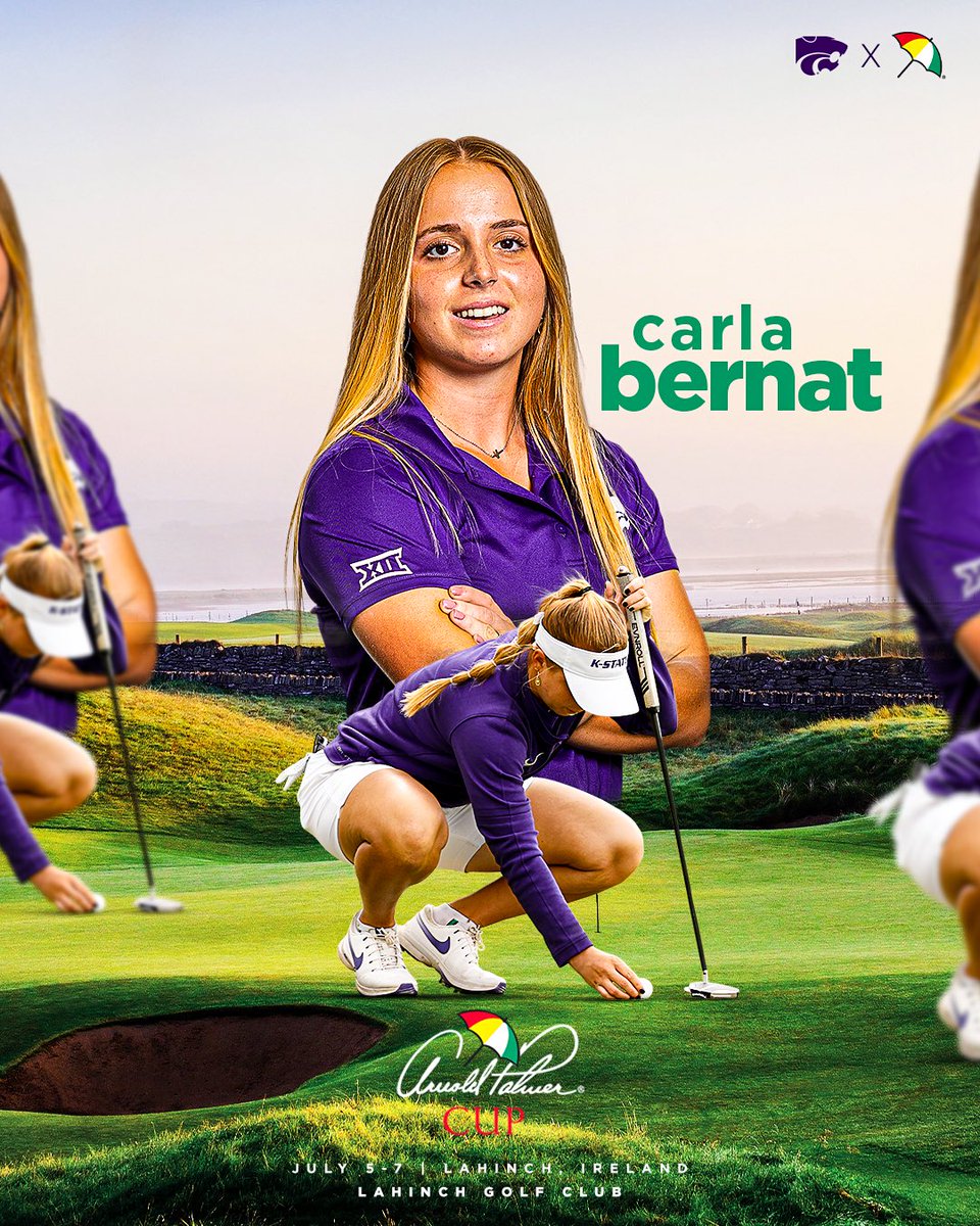 Bernat Selected to Compete in 2024 Palmer Cup 📄 k-st.at/49T5UK6 #KStateWGolf x @ArnoldPalmerCup