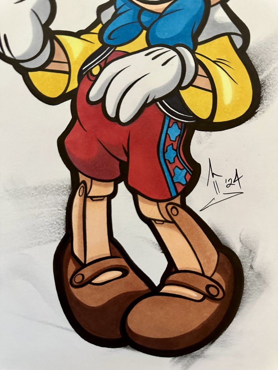 KekunFrog's tweet photo. “PINOCCHIO SMUDGE 2”
Marker &amp; ink on Bristol paper
Sized @ 11” x 14”

#kekunfrog #mikemoses #art #artwork #traditionalart #drawing #illustration #disney #pinocchio https://t.co/p8qYMI7Ja1
