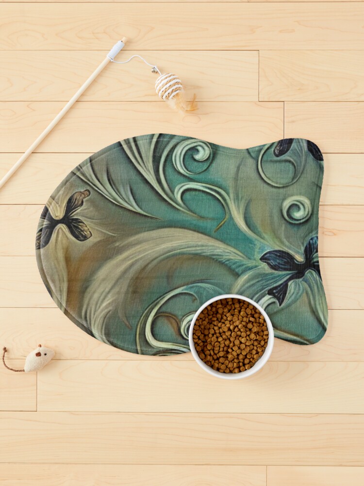 ~by Art Falaxy~Artful Pets~ #pets #homedecor #art #artfalaxy #cats #dogs #blankets #mats #bandanas #animals #redbubble #trendy #modern #gifts Get my art printed on awesome products. Support me at Redbubble #RBandME:  redbubble.com/i/dog-mat/Pati… #findyourthing #redbubble