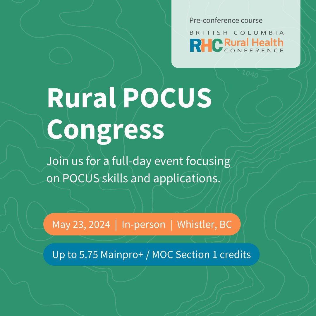 Are you keen to learn more about utilizing #POCUS in rural medicine? Join us for the Rural POCUS Congress on May 23, in Whistler: ubccpd.ca/learn/learning… Past participants of @RCC_bc @UBCCPD ultrasound courses shared the impact that this education has had on their practice ⤵️