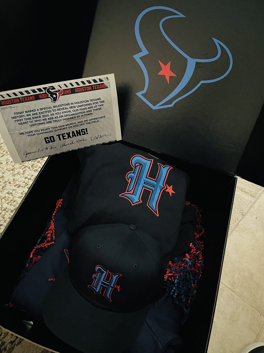 EarlMitchell90's tweet image. Thank you @HoustonTexans !! #newthreads #HTownMade