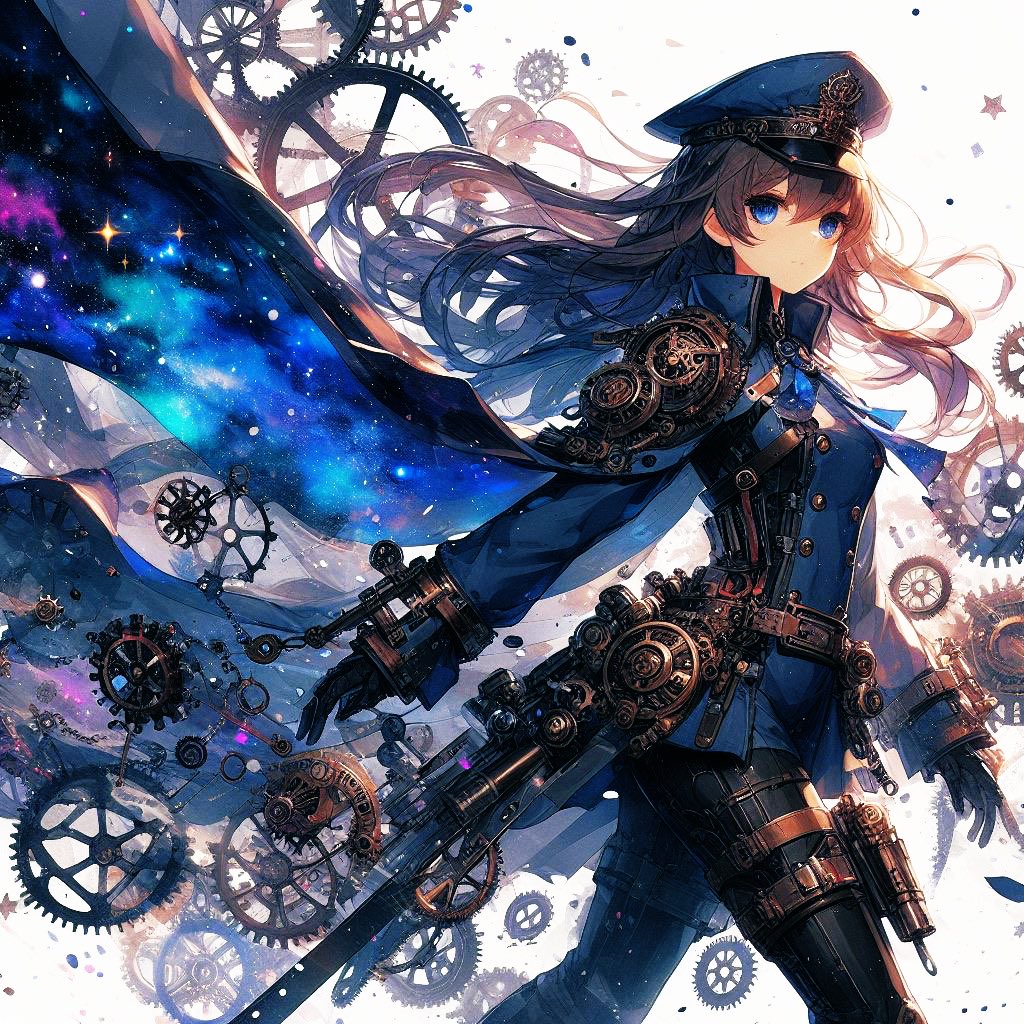 おはようございます😃

夜空の外套

#steampunk #geargirl #AIart #AIスチームパンク部