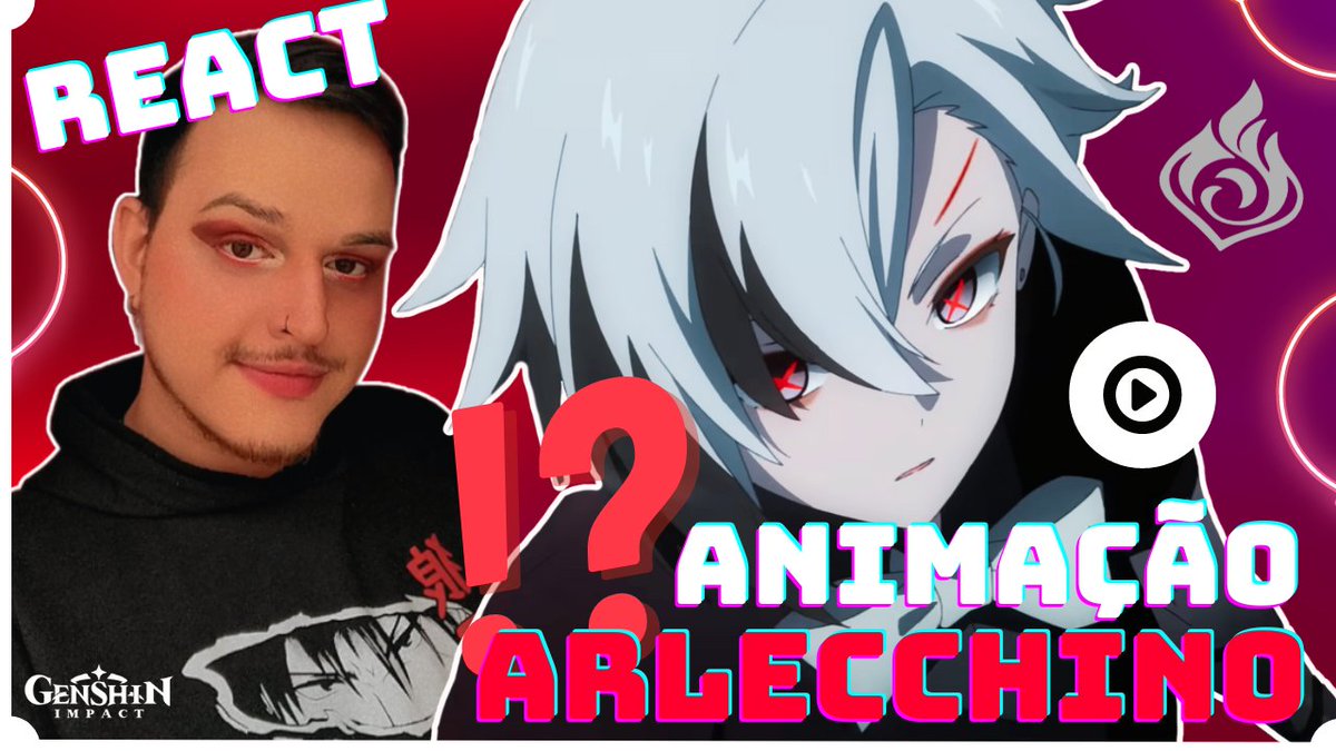 SAIU VÍDEO NOVO, REAGINDO A ARLECCHINO 💟🥀🥺
Em homenagem ao lançamento dela hoje as 23h no #GenshinImpact acabei de soltar no canal um video de react da animação "A Canção das Cinzas" então vai lá assistir. 🥰

RT's pra ajudar o youtuber, o link abaixo
🔴🔗 youtube/coldryck
